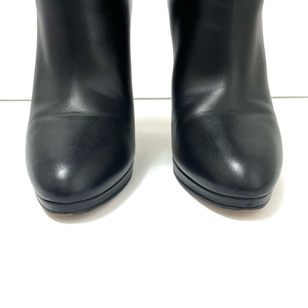 Gucci Black Ankle Boots with Sleek Design and Medium Heels - Picture 7 of 16